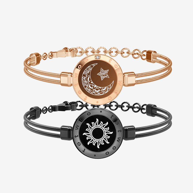 Snake Chain Sun & Moon Totwoo Smart Bracelets