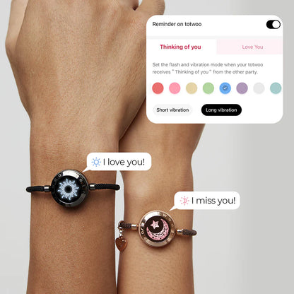 Rope Sun & Moon Totwoo Smart Bracelets